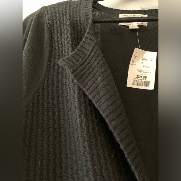 NMT Merino Wool Blend Plus Sweater - Picture 3 of 5